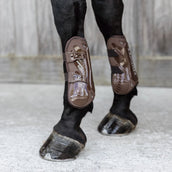Kentucky Horsewear Botas para tendones Bamboo Elastic Marron