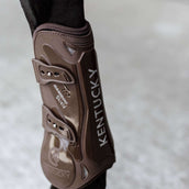Kentucky Horsewear Botas para tendones Bamboo Elastic Marron