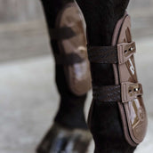 Kentucky Horsewear Botas para tendones Bamboo Elastic Marron