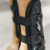 Kentucky Horsewear Botas para tendones Bamboo Elastic Negro