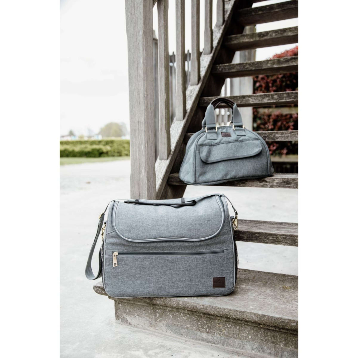 Grooming Deluxe by Kentucky Grooming Bag Set Gris