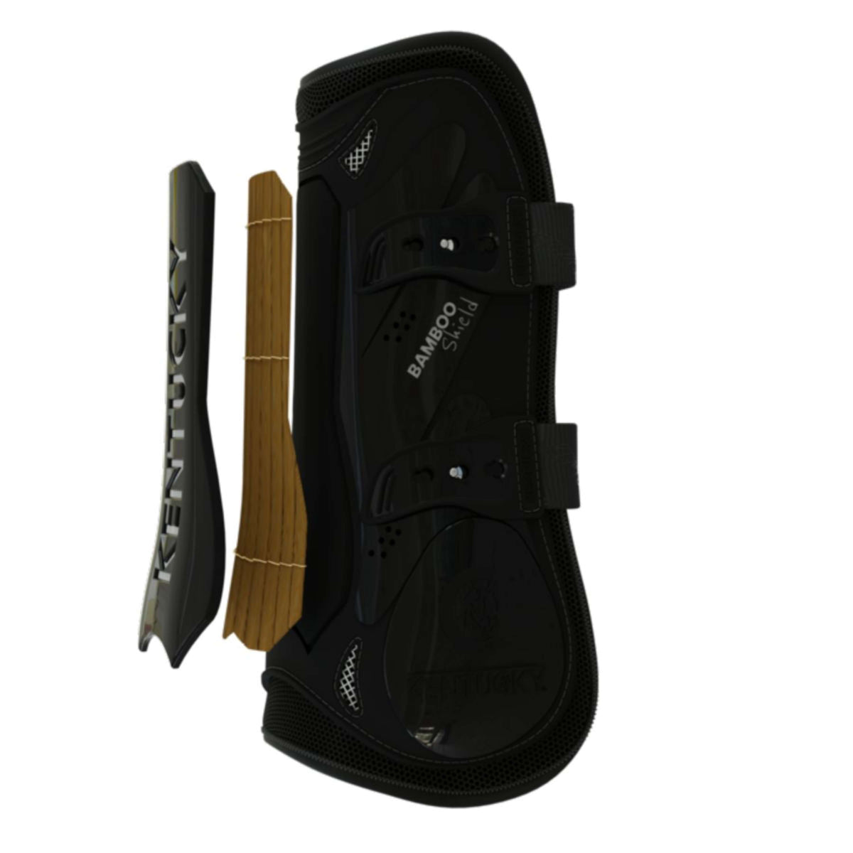 Kentucky Horsewear Botas para tendones Bamboo Elastic Negro
