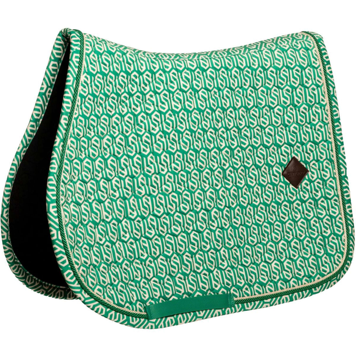 Kentucky Mantilla Velvet Maze Cipher saltando Blanco/Verde