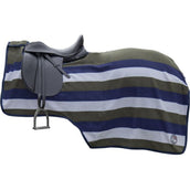 HKM Manta de ejercicio Professional Azul Oscuro Gris Piedra Verde Oliva
