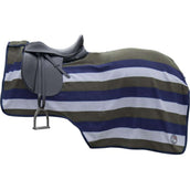 HKM Manta de ejercicio Professional Azul Oscuro Gris Piedra Verde Oliva