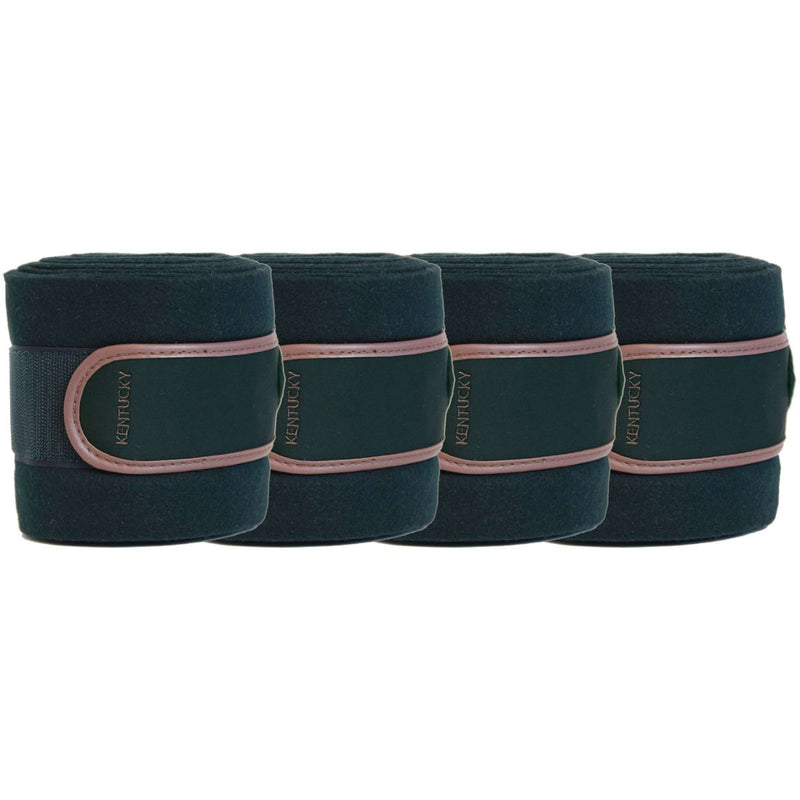 Kentucky Horsewear Vendajes Polar Fleece Verde