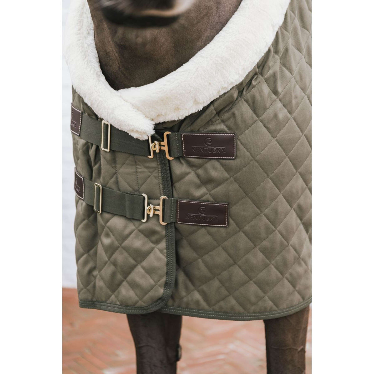 Kentucky Horsewear Manta de exhibición 160g Kaki