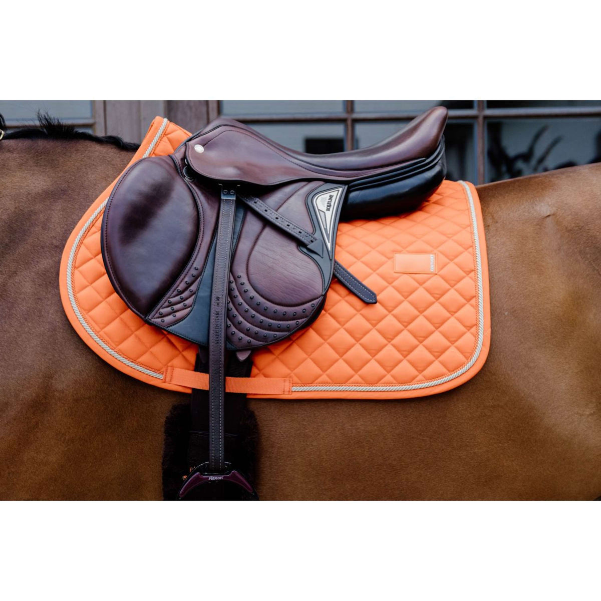 Kentucky Horsewear Mantilla Diamond Rope Springen Naranja