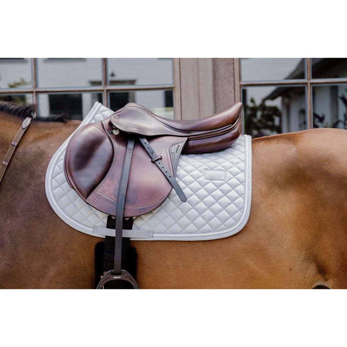 Kentucky Horsewear Mantilla Diamond Rope Springen Gris