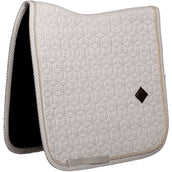 Kentucky Mantilla Velvet Pied de Poule Doma clásica Gris/Blanco