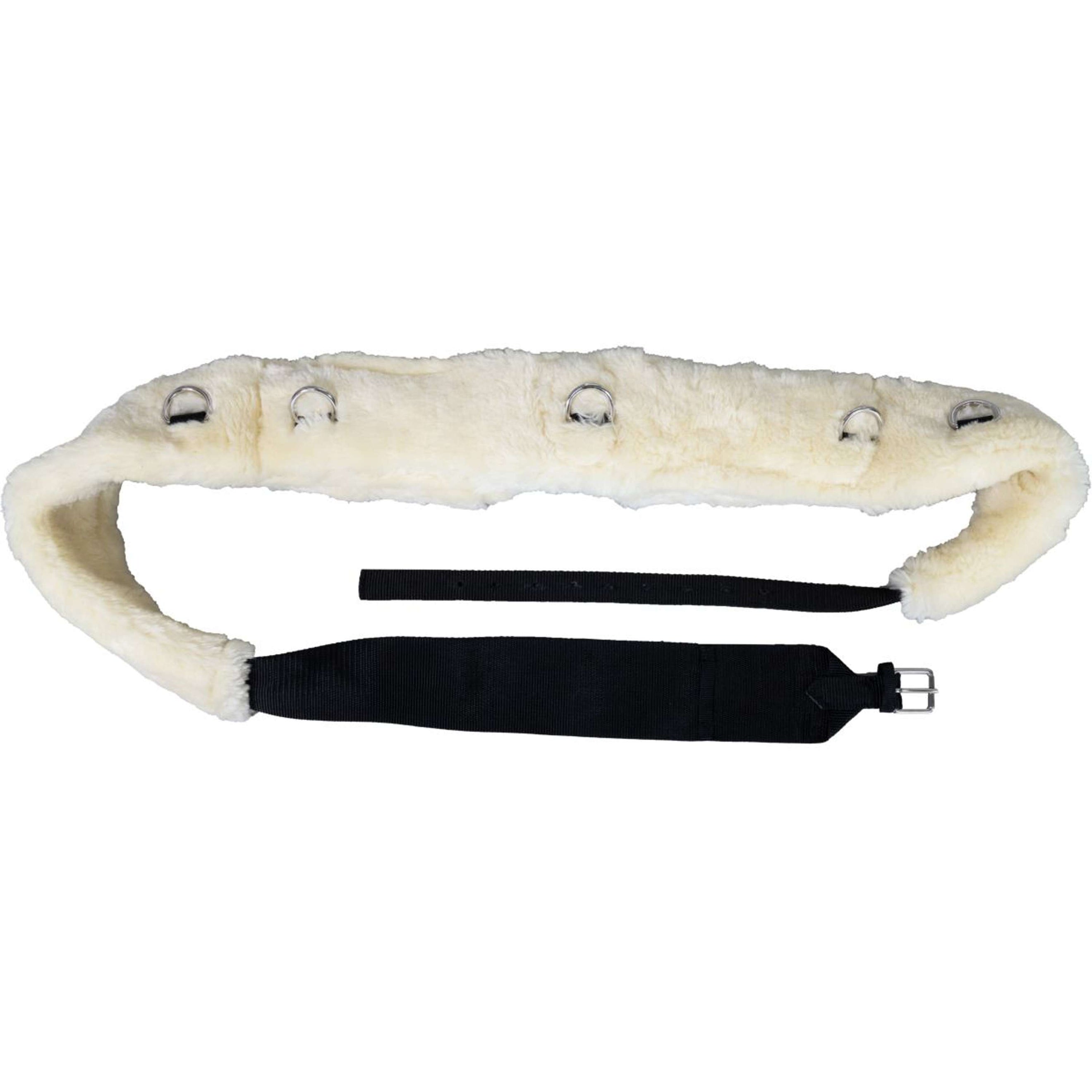 Kentucky Horsewear Cincha de Trabajo Sheepskin Negro