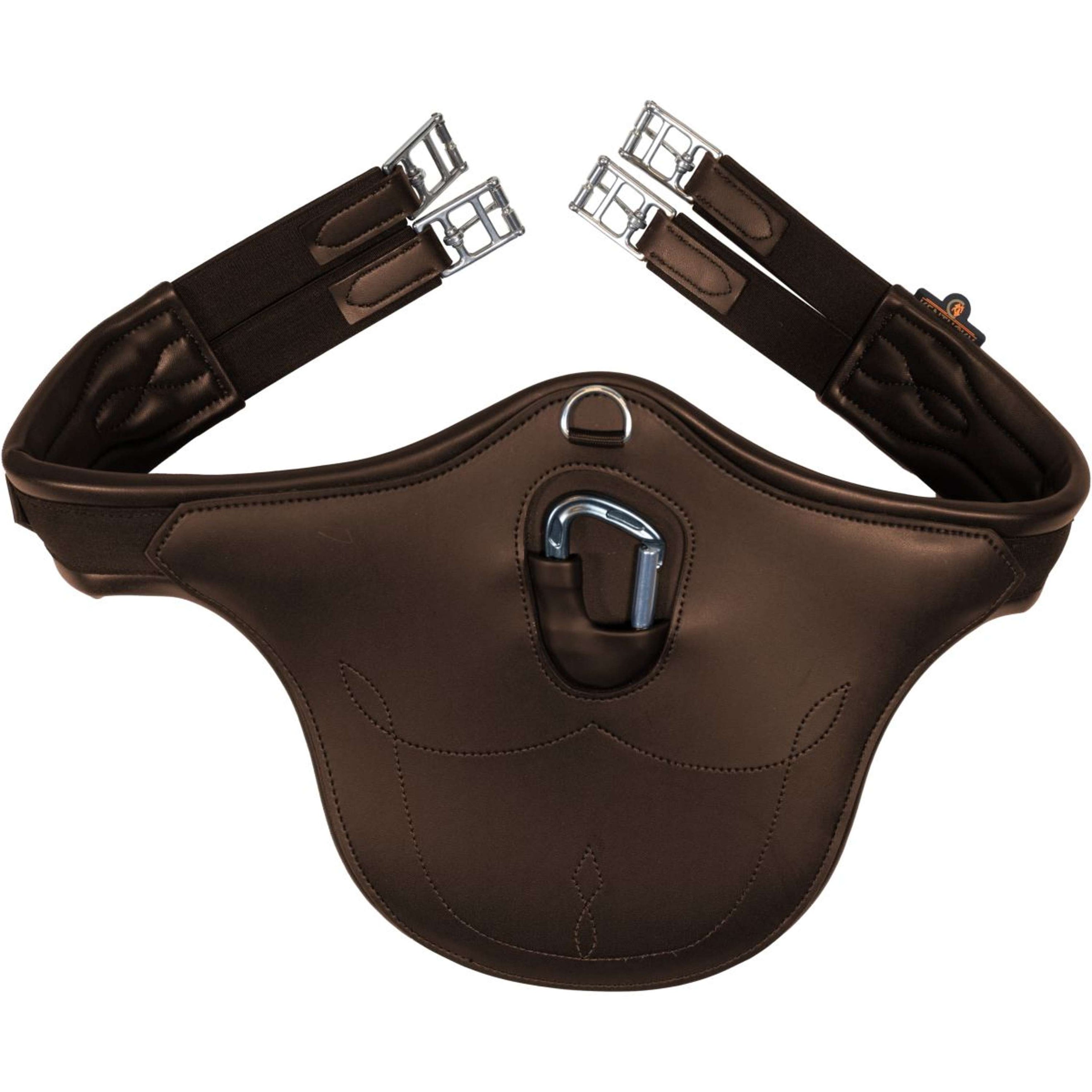 Kentucky Horsewear Cincha de Salto Solapa Ventral Anatomic Marron