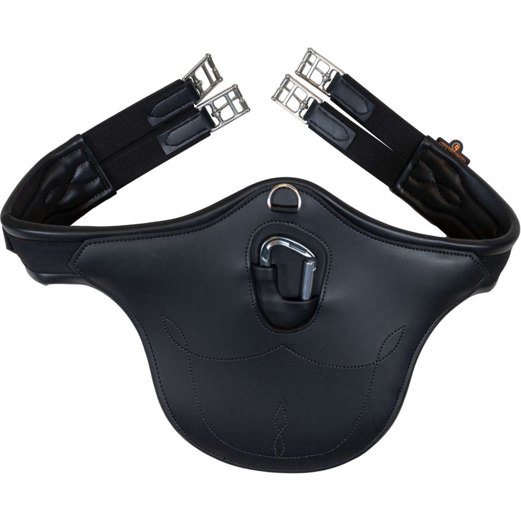 Kentucky Horsewear Cincha de Salto Solapa Ventral Anatomic Negro
