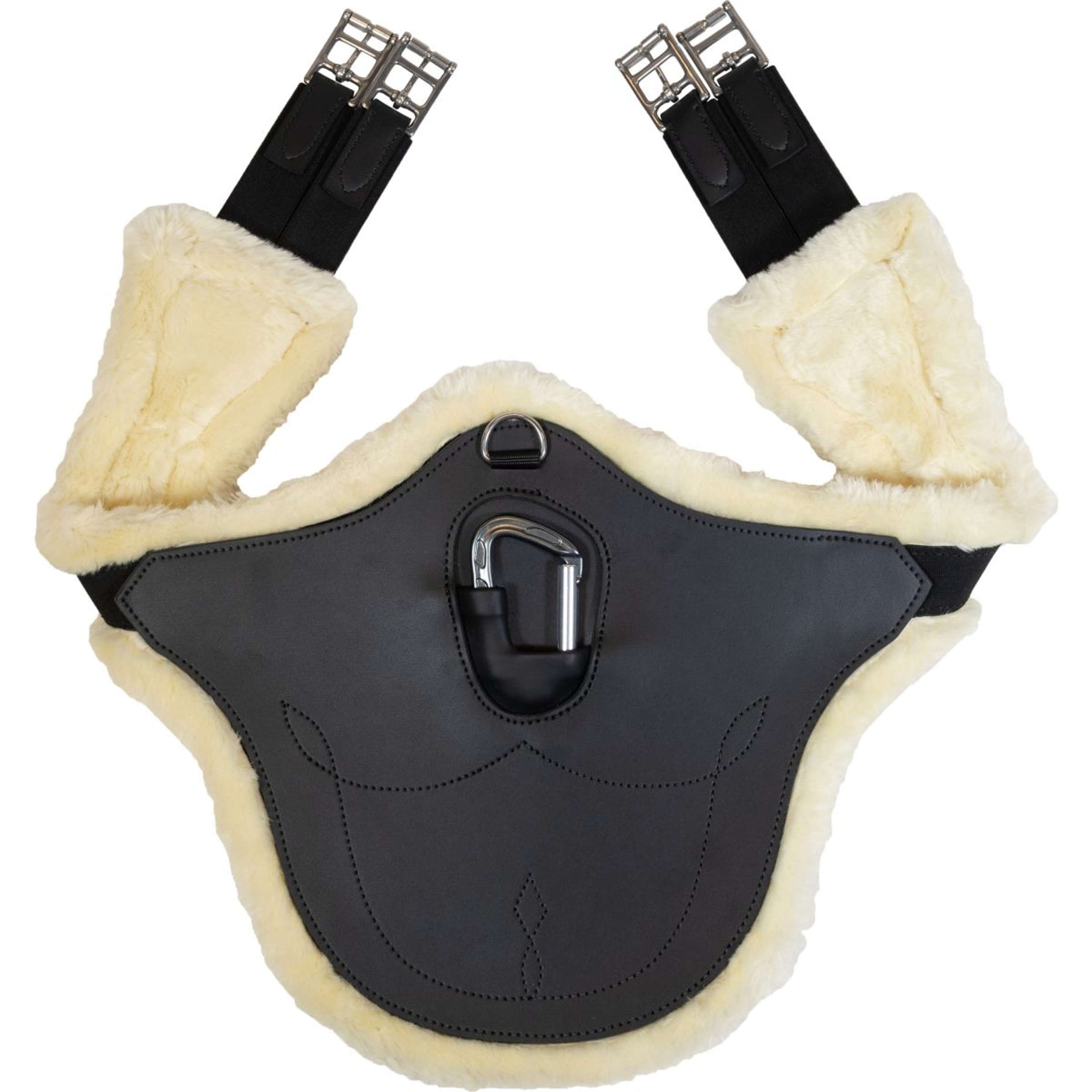 Kentucky Horsewear Cincha de Salto Anatomic Sheepskin Negro