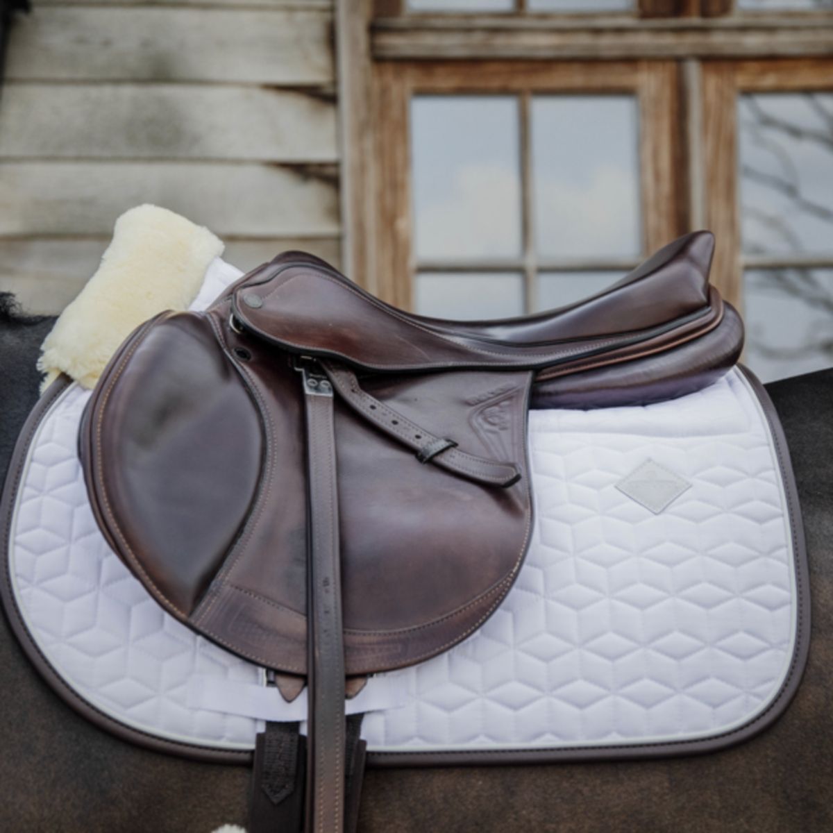 Kentucky Horsewear Mantilla Skin Friendly Springen Blanco