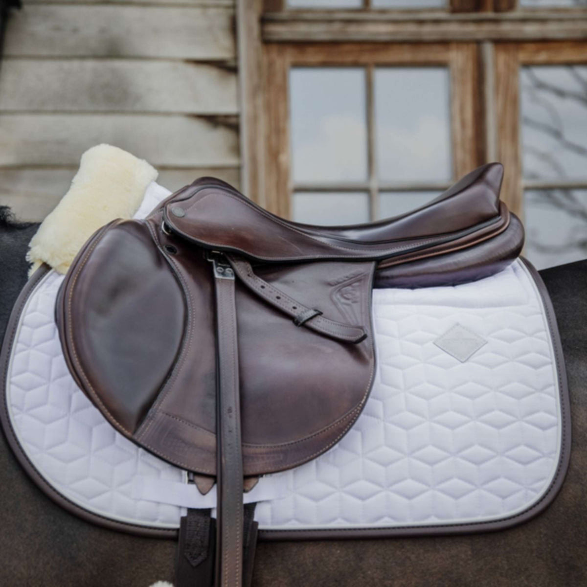 Kentucky Horsewear Mantilla Skin Friendly Springen Blanco