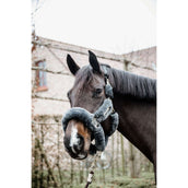 Kentucky Horsewear Cabezada Sheepskin Gris