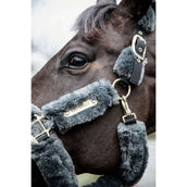 Kentucky Horsewear Cabezada Sheepskin Gris