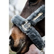 Kentucky Horsewear Cabezada Sheepskin Gris