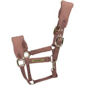 Kentucky Horsewear Cabezada Teddy Fleece Rosa Viejo