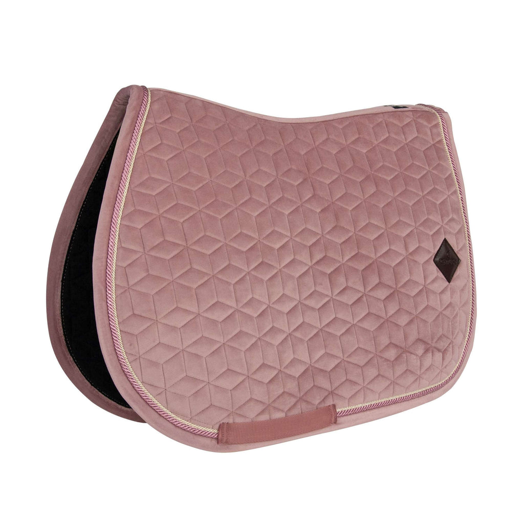 Kentucky Horsewear Mantilla Velvet Saltando Rosa Viejo
