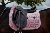 Kentucky Horsewear Mantilla Velvet Doma clásica Old Rose