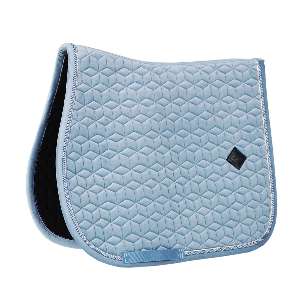 Kentucky Horsewear Mantilla Velvet Springen Azul claro