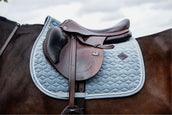 Kentucky Horsewear Mantilla Velvet Springen Azul claro