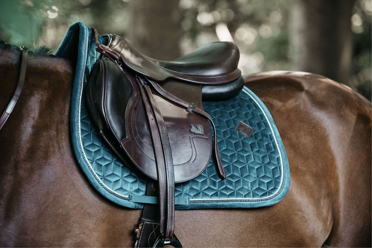 Kentucky Horsewear Mantilla Velvet Springen Esmeralda