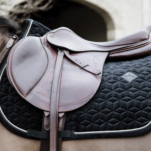 Kentucky Horsewear Mantilla Basic Velvet Springen Negro