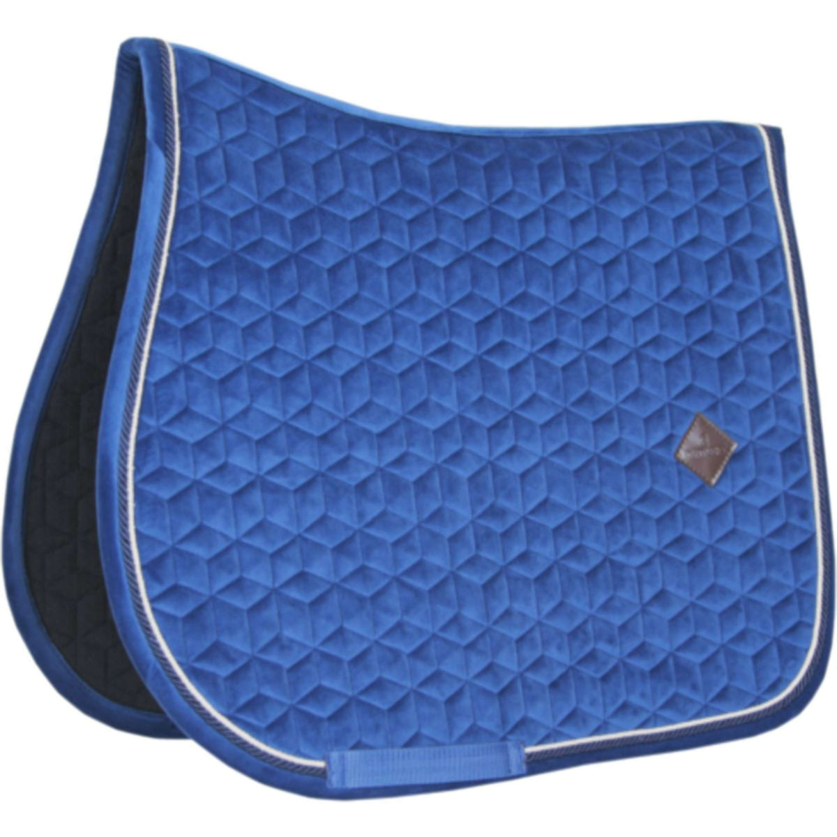 Kentucky Horsewear Mantilla Basic Velvet Springen Navy