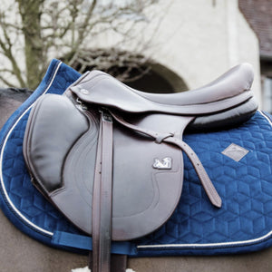 Kentucky Horsewear Mantilla Basic Velvet Springen Navy