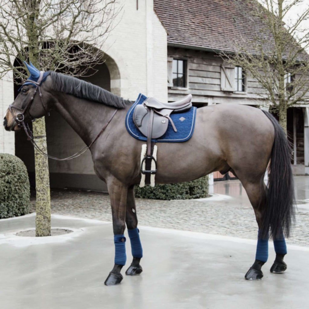 Kentucky Horsewear Mantilla Basic Velvet Saltando Navy