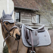 Kentucky Horsewear Mantilla Basic Velvet Doma Gris