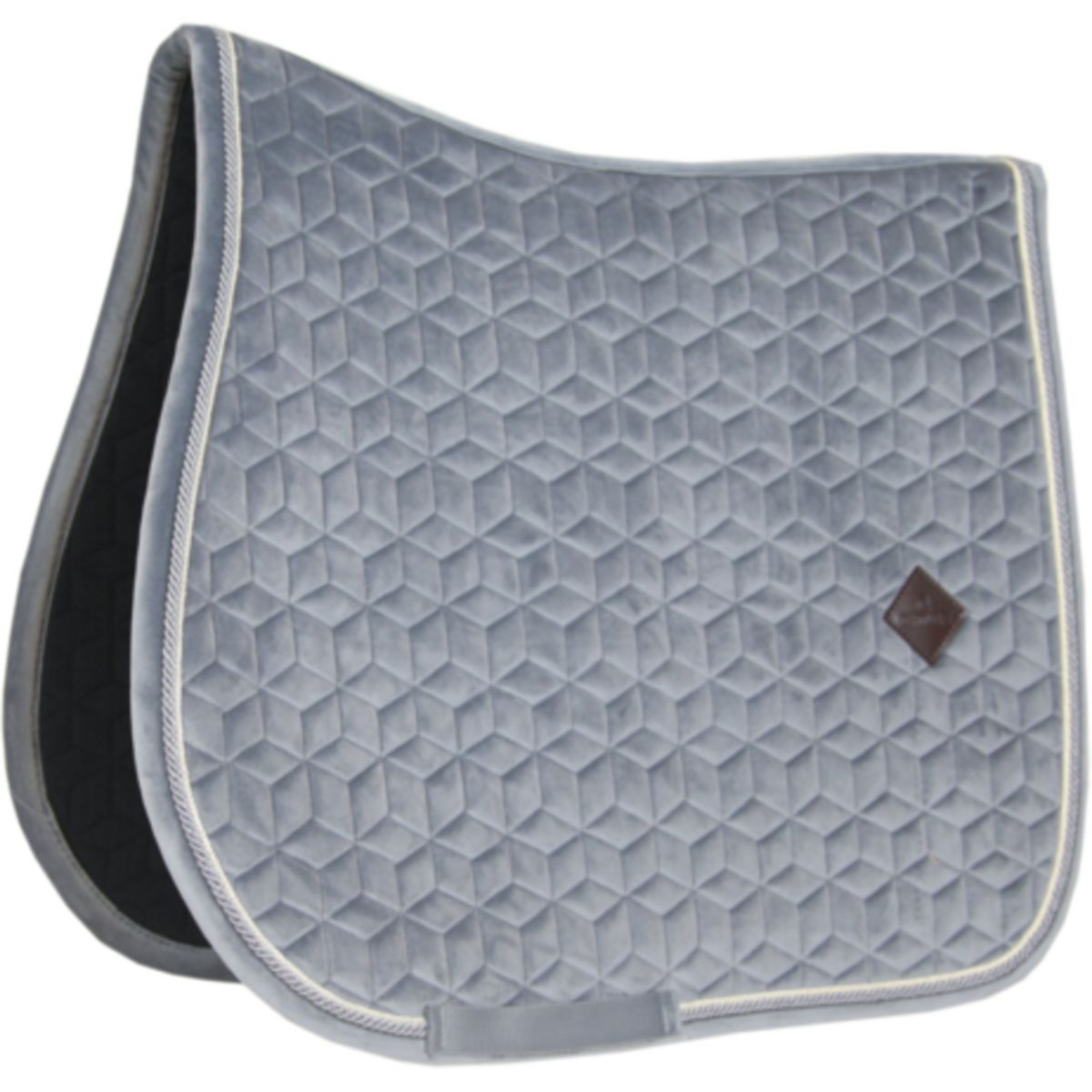 Kentucky Horsewear Mantilla Basic Velvet Springen Gris