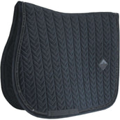 Kentucky Horsewear Mantilla Velvet Pearls Doma Negro
