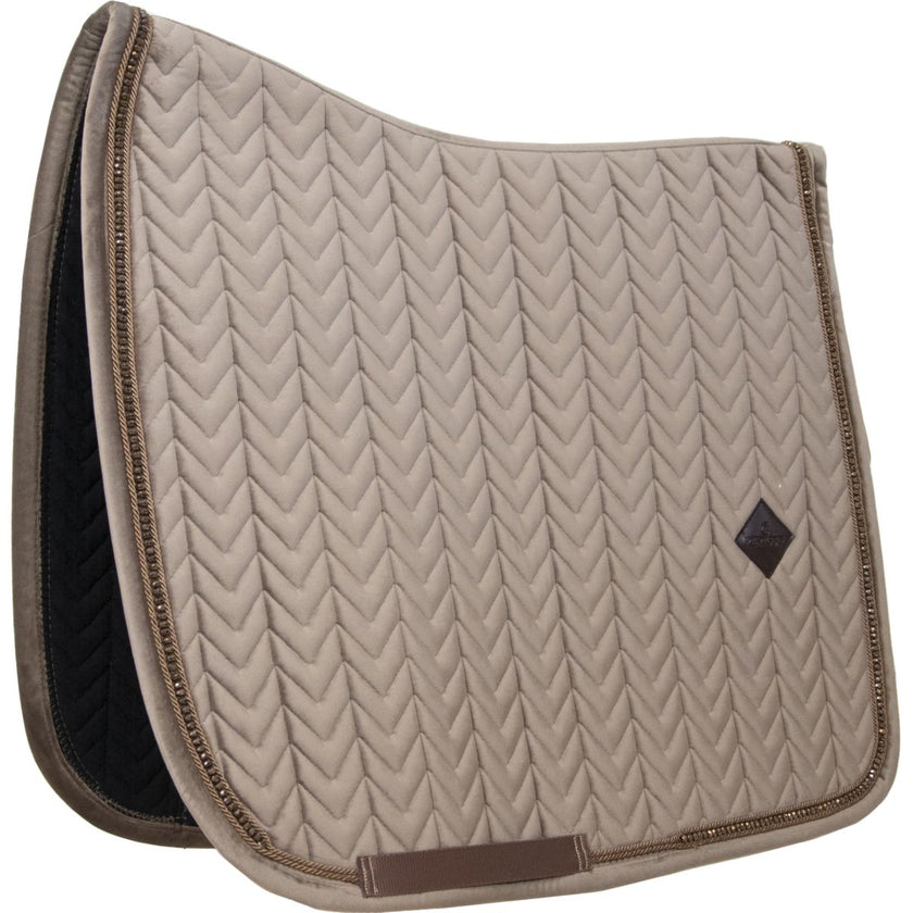 Kentucky Horsewear Mantilla Velvet Pearls Doma Beige