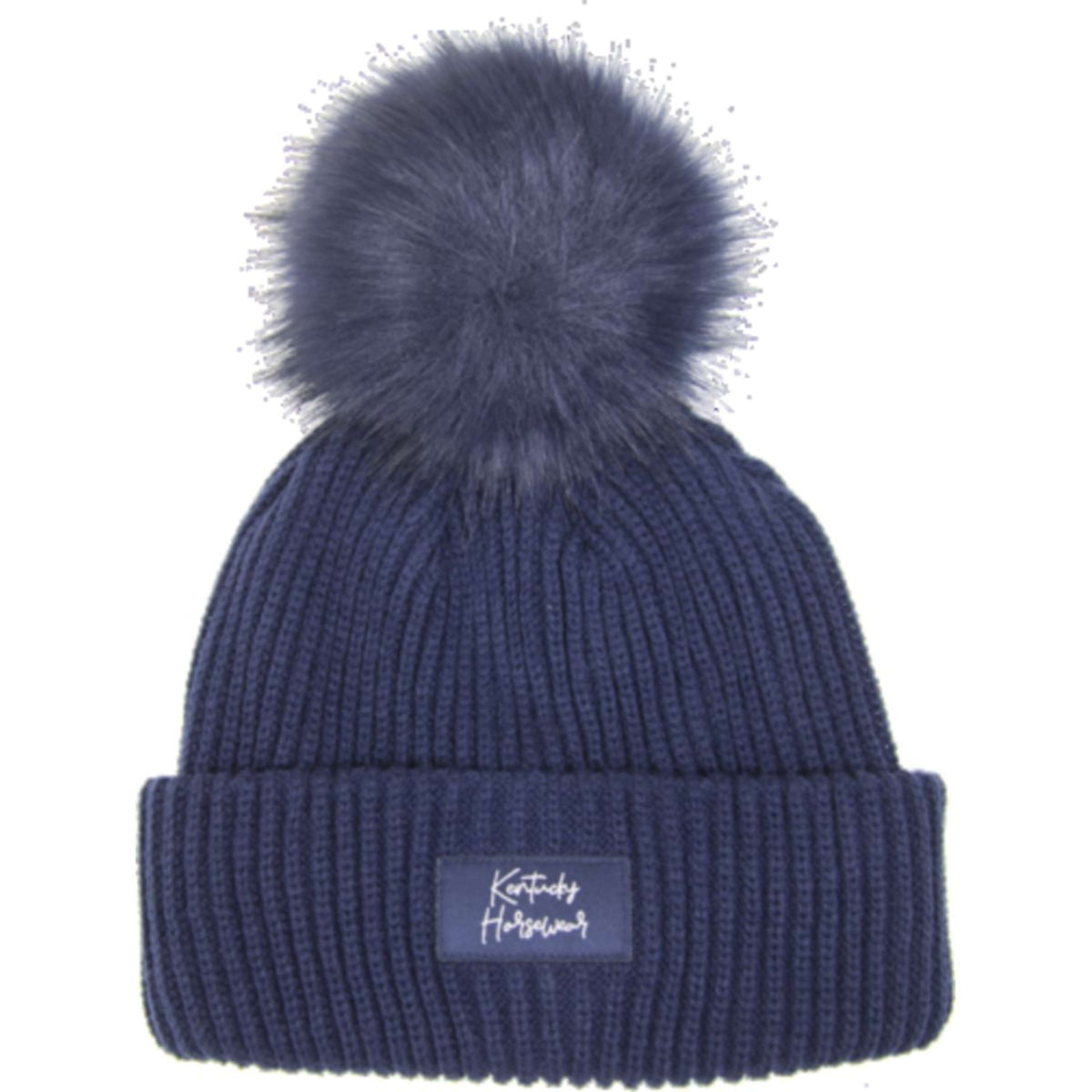 Kentucky Horsewear Gorro Pompom Navy