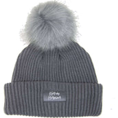 Kentucky Horsewear Gorro Pompom Gris