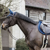 Kentucky Horsewear Bonete para Orejas Wellington Basic Velvet Navy