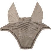 Kentucky Horsewear Bonete para Orejas Wellington Velvet Pearls Beige
