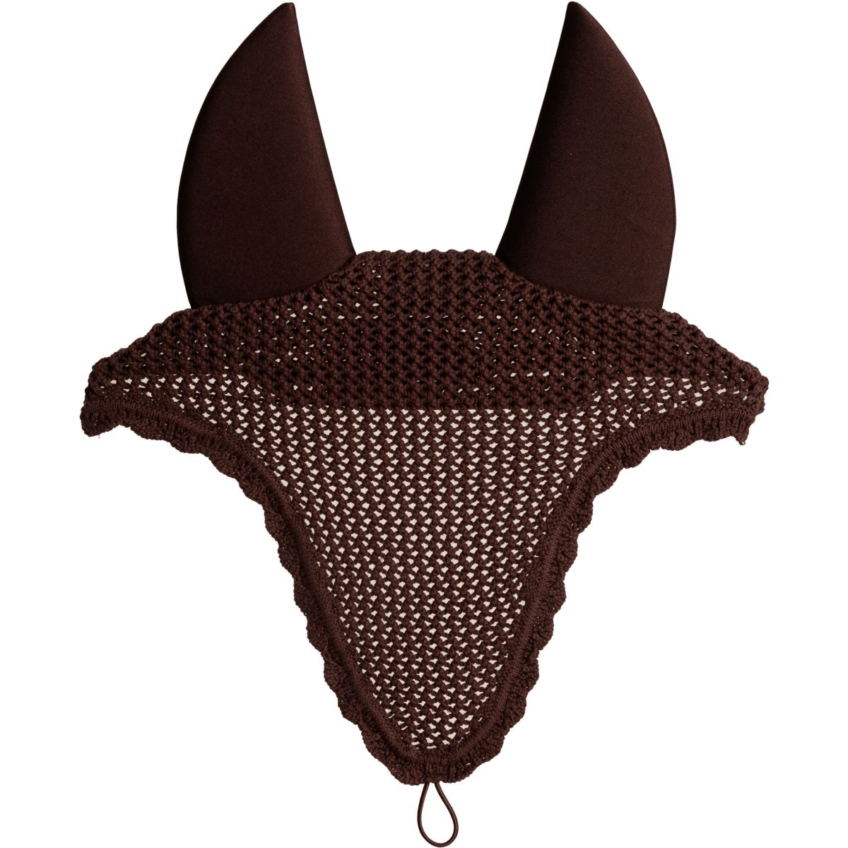 Kentucky Horsewear Bonete para Orejas Long Soundless Marron