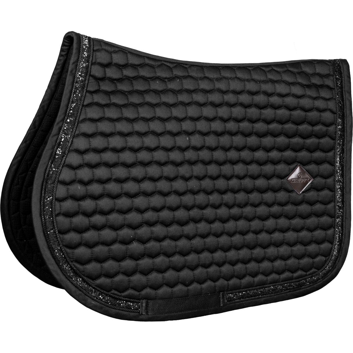 Kentucky Horsewear Mantilla Glitter saltando Negro