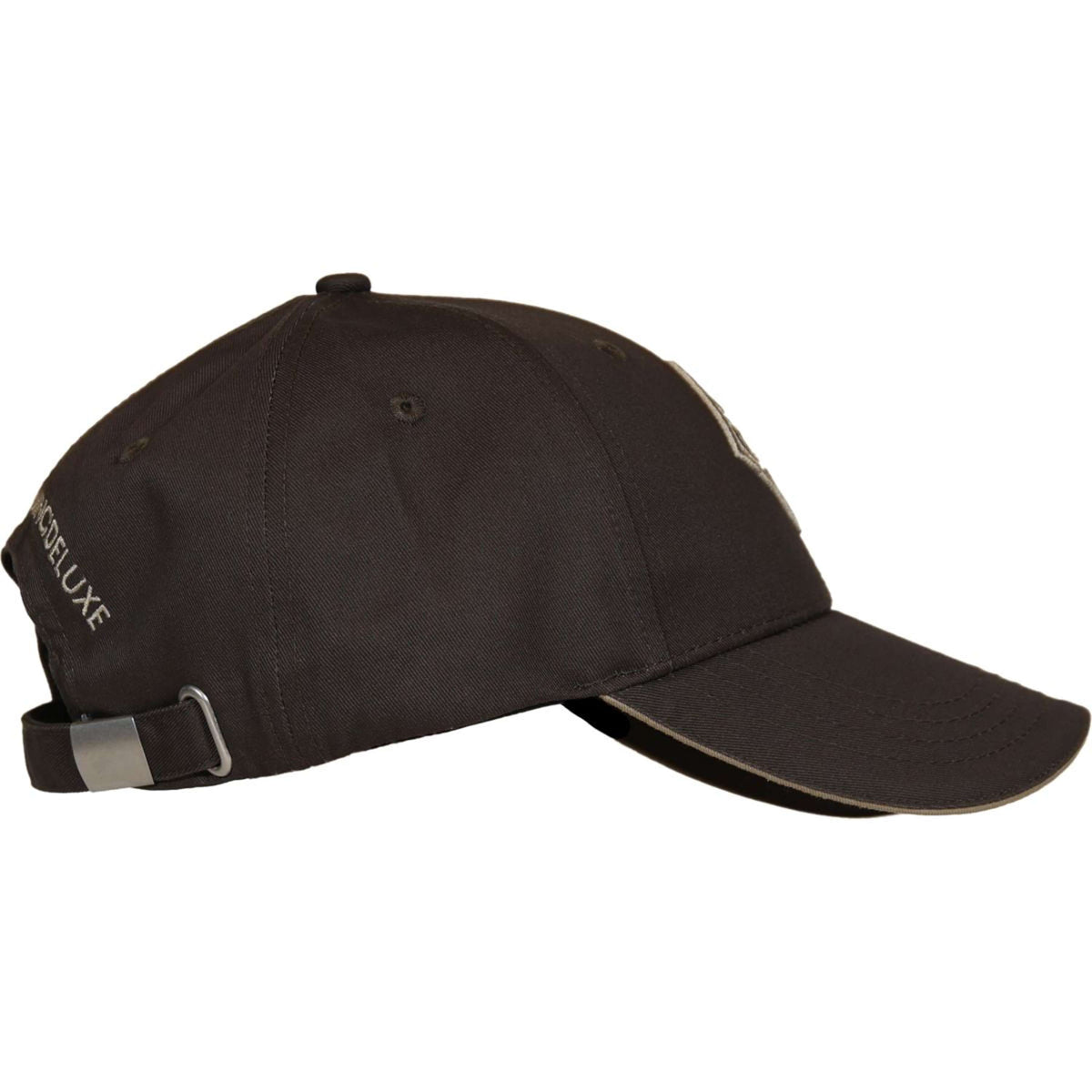 Kentucky Horsewear Gorra Grooming Deluxe Marron