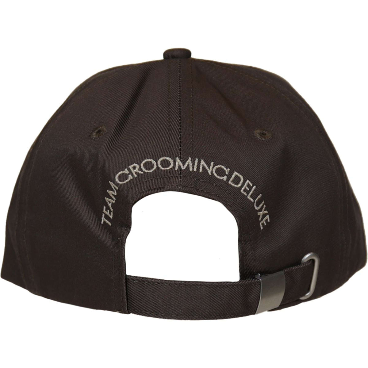 Kentucky Horsewear Gorra Grooming Deluxe Marron