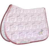 Kentucky Horsewear Mantilla Glitter Unicorn saltando Soft Rose