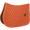 Kentucky Horsewear Mantilla Melange saltando Naranja