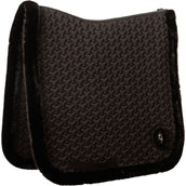 Kentucky Horsewear Mantilla Fake Fur Onion Quilt Doma clásica Negro