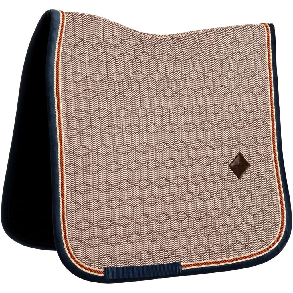 Kentucky Horsewear Mantilla Pied-de-Poule Doma clásica Bordeaux/Navy