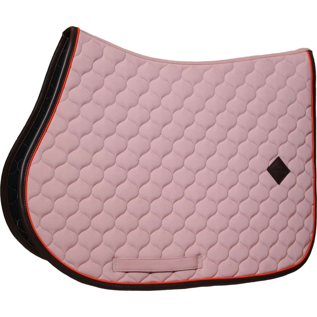 Kentucky Horsewear Mantilla Onion Quilt Leather Neon saltando Rosa Viejo